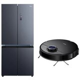 Midea side by side frižider MDRM706BIE70 + robot usisivač S8+ Cene