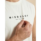 Sinsay Pamučna boxy majica bez rukava | shoptok.hr