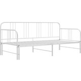 vidaXL Okvir za krevet na razvlačenje bijeli metalni 90 x 200 cm | shoptok.hr