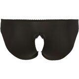 Cottelli Plus Size - otvoreni donji dio od čipke (crni) | shoptok.hr