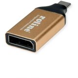 Roline 12.03.3232 USB-C® / DisplayPort adapter crna, zlatna | Eponuda.ba