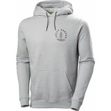 Helly Hansen Majica s kapuljačom na otvorenom Men's F2F Organic Cotton Hoodie Grey Fog Melange M | shoptok.hr