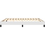  Okvir za krevet s oprugom bijela 160x200 cm od umjetne kože | shoptok.hr