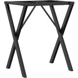  Noge za blagovaonski stol X-oblika 60x40x73 cm lijevano željezo | shoptok.hr