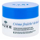Nuxe creme fraiche de Beauté 48HR moisturising rich cream vlažilna krema za suho do zelo suho kožo 50 ml za ženske