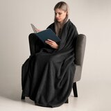 DecoKing Črna odeja iz mikrovlaken Henry, 150 x 200 cm | Shoptok.si