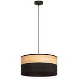  visilica na lanku ALBA 1xE27/15W/230V prečnik 40 cm crna/smeđa | Eponuda.com