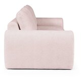 Rodier Svetlo rožnata sedežna garnitura iz tkanine bouclé 287 cm Mirel – | Shoptok.si