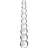 Icicles Ledenice br. 2 - kuglasti stakleni dildo (proziran) | shoptok.hr