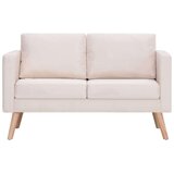  Kavč dvosed blago kremne barve, (20597562) | Shoptok.si