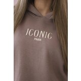 Kesi Different photos - Insulated cotton set, sweatshirt with embroidery + mocha pants | shoptok.hr
