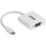 VC920-AT DisplayPort / VGA adapter [1x moški konektor DisplayPort - 1x ženski konektor VGA] bela 20.00 cm, (20427532)
