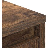vidaXL Ormarić s ladicom dimljeni hrast 55,5x34x119,5 cm | shoptok.hr