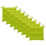  Vrtne stolice s jastucima 8 kom od masivnog drva bagrema | shoptok.hr