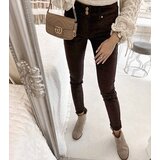 Gemre Deschênes brown fabric trousers | Shoptok.si
