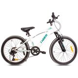  Dječji bicikl Tiger 20" RevoShift Shimano 6 brzina bijelo-zeleni | shoptok.hr