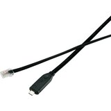 Renkforce USB-C®\, RJ45 adapterski kabel [1x moški konektor USB-C® - 1x RJ45 vtič 8p8c] 3.00 m črna, (20416464) | Shoptok.si