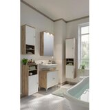 Stylife Omarica Za Pod Umivalnik Jesper, Bela, Barva Hrasta | Shoptok.si