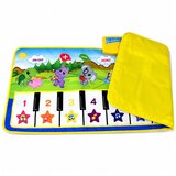  Edukativna plesna podloga s klavirom 100x36 cm - životinje | shoptok.hr