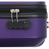  3-dijelni set čvrstih kovčega ljubičasti ABS | shoptok.hr