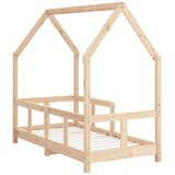  Okvir za dječji krevet 70 x 140 cm od masivne borovine | shoptok.hr