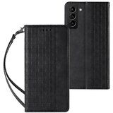  Eleganten etui/ovitek za Samsung S22, Fina tkanina, Črn | Shoptok.si