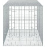  Gabion s žicom debljine 5 mm i mrežom 5x10 cm 200x100x100 cm - 100 cm 100 cm 200 cm | shoptok.hr