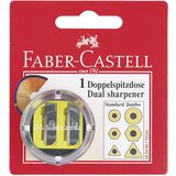  ŠILJILO PVC S PVC KUTIJOM 2RUPE OKRUGLO FABER CASTELL 185498 BLISTER | shoptok.hr