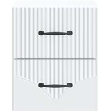 Noćni ormarić za montažu na zid 2 pcs Bijela 34 5 x 33 x 40 cm | shoptok.hr