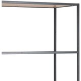 Actona biblioteka u dekoru divljeg hrasta, Seaford, 77 x 185 cm | shoptok.hr