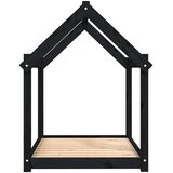 vidaXL Krevet za pse crni 101x70x90 cm od masivne borovine | shoptok.hr