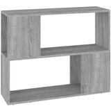 Maison Chic Knjižna omara - Knjižni regal siva sonoma 80x24x63 cm, (21723108) Cene