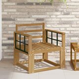 Set vanjskih sofa Čvrsto drvo akacije Bijela | shoptok.hr