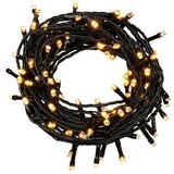 Konstsmide LED svjetlosni lanac (Na otvorenom, 120 žaruljica, 11,9 m, Na baterijski pogon, Jantarno) Cijene