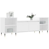 TV omarica bela 160x35x55 cm inženirski les, (20914377) | Shoptok.si