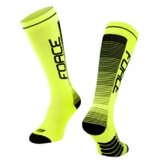 Force Čarape COMPRESS fluo-crne L-XL 42-47 Cene