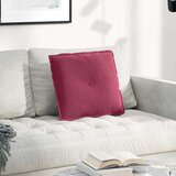  Jastuk za leđa Vinska crvena 50 x 45 cm Kordura tekstil | shoptok.hr
