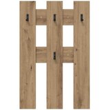  Vješalica za kapute na zidu Umjetnički hrast 65 x 3 x 100 cm | shoptok.hr