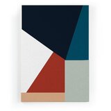 Really Nice Things Slika na platnu Geometric Blue, 50 x 70 cm | Shoptok.si