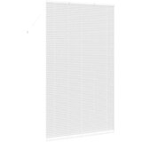 vidaXL Okenska roleta z zavesami Drugo Bela 135 x 220 cm Aluminij | Shoptok.si