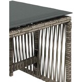  Vrtni stolci s jastucima 4 kom sivi 41x41x36 cm od poliratana | shoptok.hr