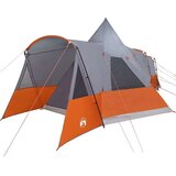  Teepee šator s krovom Siva i narančasta 720 x 465 x 295 cm | shoptok.hr
