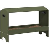 Hranilica za kokoške Maslinasto zelena 81 x 32 x 53,5 cm | Eponuda.ba