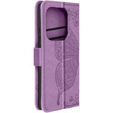 AVIZAR torbica za redmi note 13 pro 4G / 5G nosilec videoposnetka clap wallet, svetlo vijolična, (5000013506) | Shoptok.si