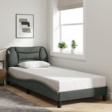 Furnova Posteljni okvir brez vzmetnice temno siv 90x200 cm blago, (21935208) Cene