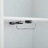 Novel GARDEROBNA OMARA bela | Shoptok.si