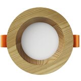  APLED - LED ugradna RONDO WOODLINE LED/3W/230V 4000K Ø 9 cm masivna borovina | Eponuda.com