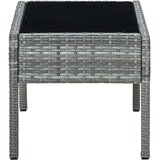  Vrtni stol sivi 75 x 40 x 37 cm od poliratana | Eponuda.com