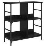 Polica Crni hrast 78.5 x 33 x 82 cm Konstruirano drvo | shoptok.hr