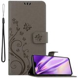 Cadorabo Honor 8X v klasična črna - ovitek v cvetličnem dizajnu z magnetnim zapiranjem, stoječo funkcijo in režami za kartice, (20563902) | Shoptok.si